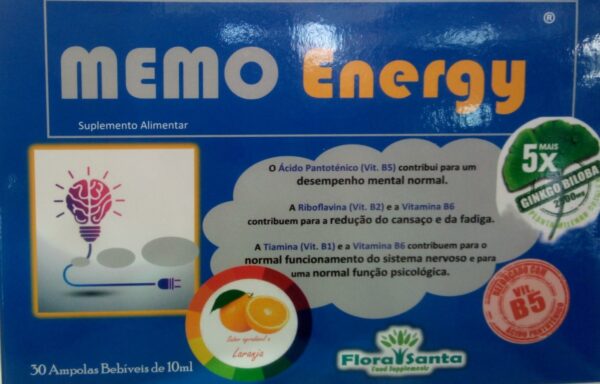 Memo Energy 30 ampolas