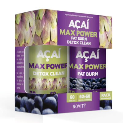 ACAI MAX POWER 60 CAPSULAS + 60 COMPRIMIDOS
