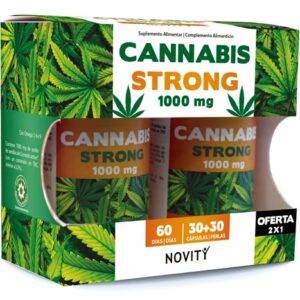 Cannabis Strong 30+30 cápsulas 1 Unid. Grátis (LEVE 4 PAGUE 3)
