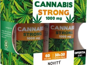 Cannabis Strong 30+30 cápsulas 1000 mg