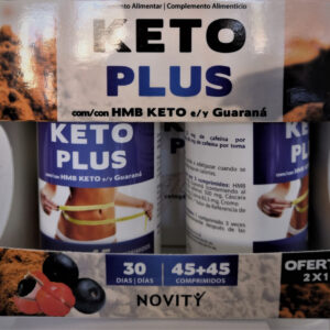 KETO PLUS 45+45 comprimidos