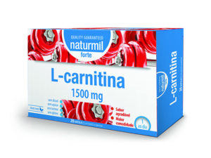 L-CARNITINA FORTE 1500MG 20 X 15ML AMPOLAS