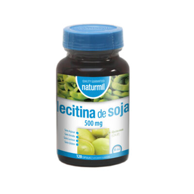 LECITINA SOJA 500mg 120 capsulas
