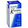 HealthAid Vitamin K Complex +Vit D3 30 comprimidos